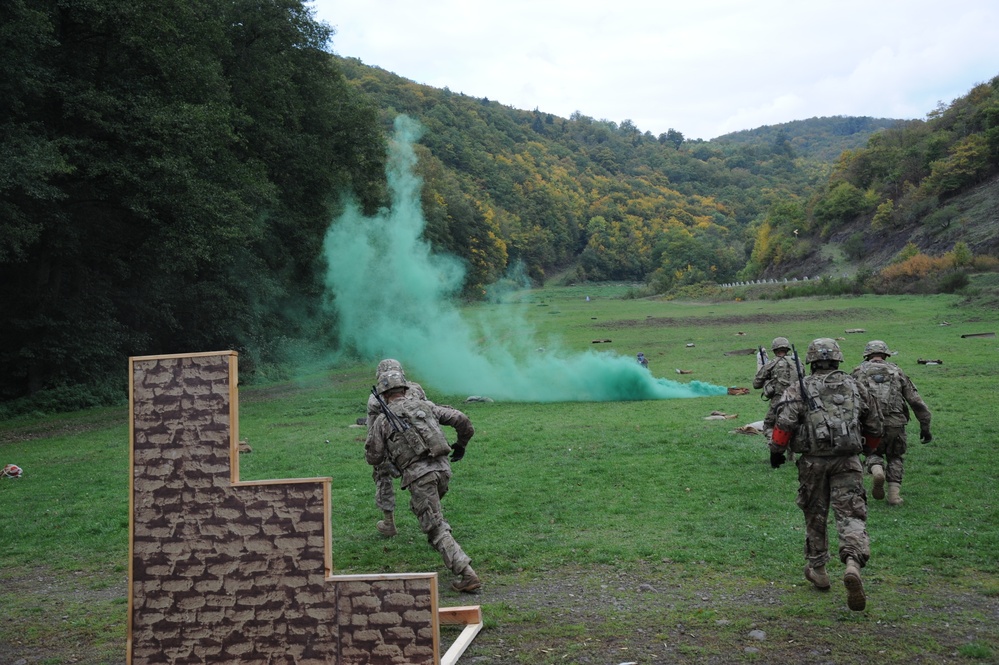 Team live-fire training