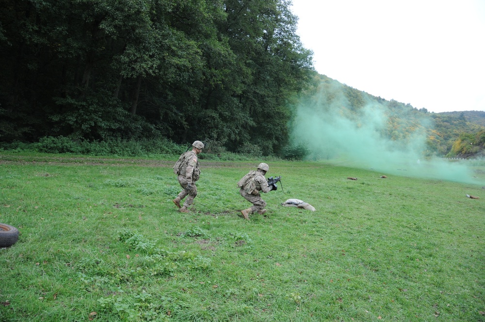 Team live-fire training