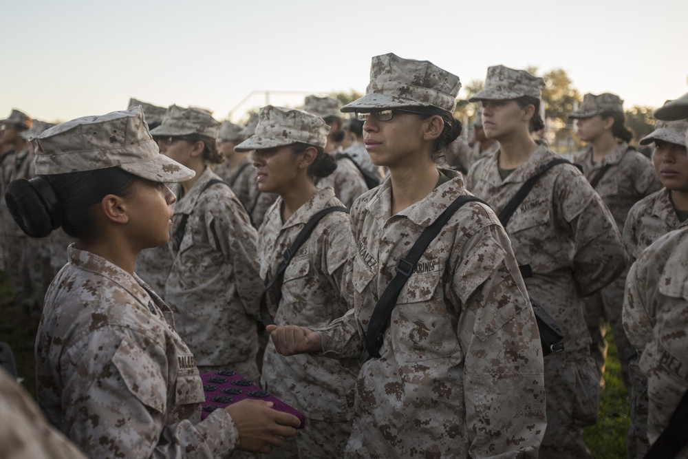 Marine recruits mark 100 years of making Marines on Parris Island
