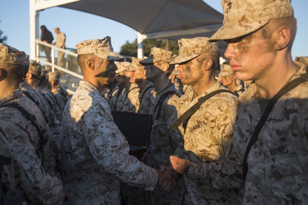 Marine recruits mark 100 years of making Marines on Parris Island
