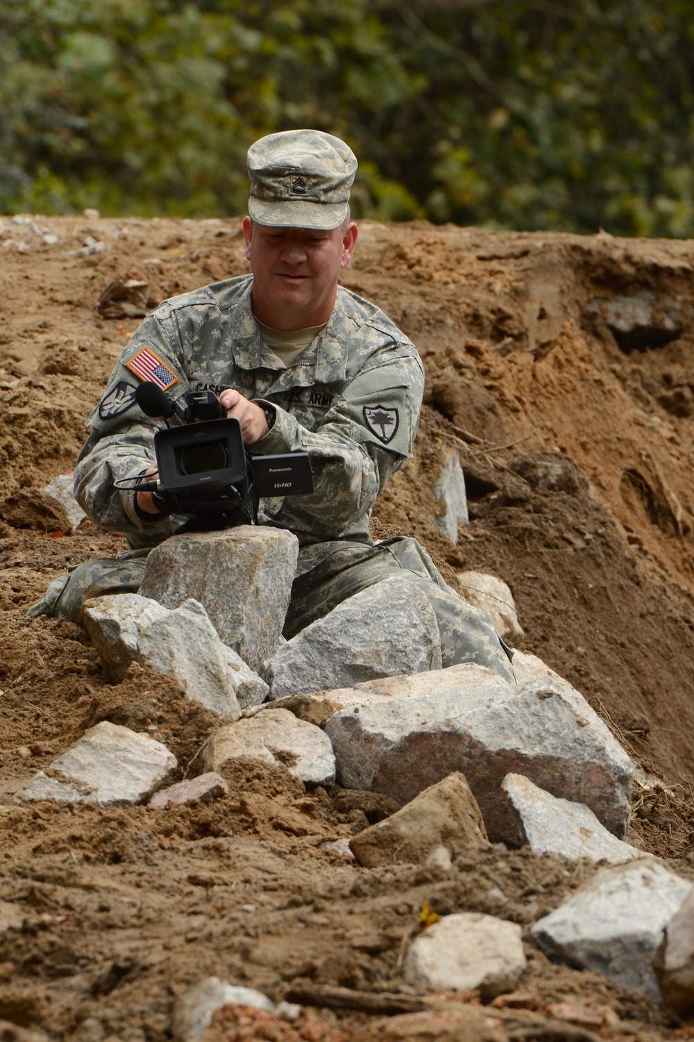 1782nd Engineer Company from Lancaster, SC, helps Columbia rebuild