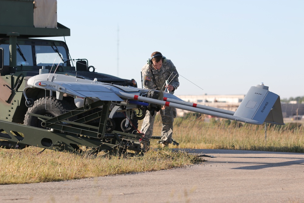 1st Infantry Division makes historic unmanned flight in national airspace