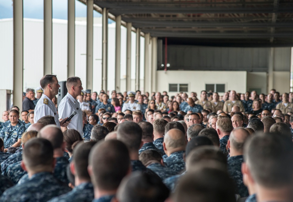 CNO's all-hands call in Hawaii