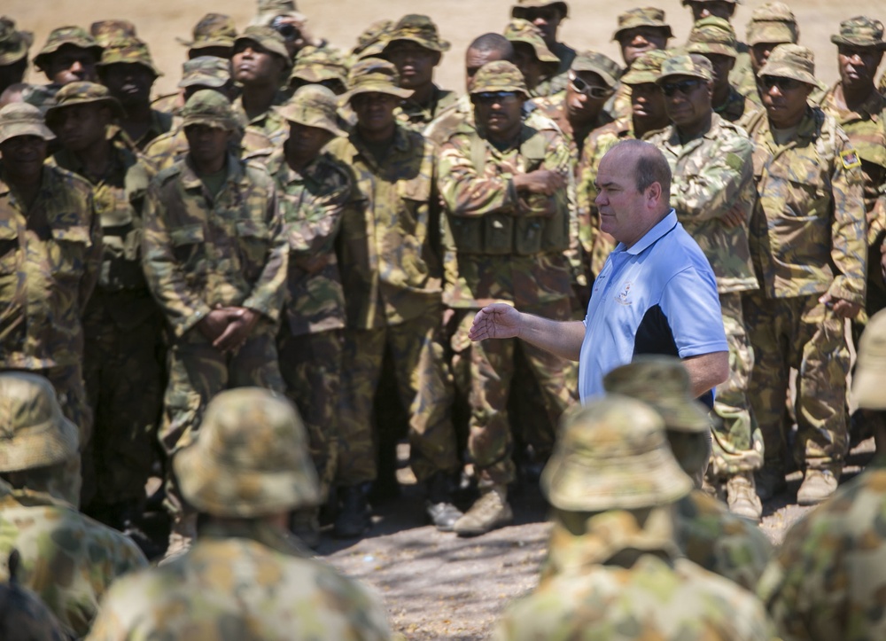 Taurama Barracks Welcomes Australian Brigadier General