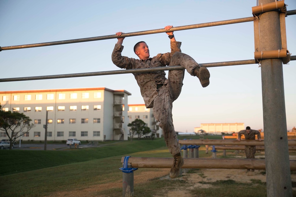 ANGLICO Marines endure ground fighting and obstacles during basic course