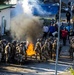 U.S., French crisis response forces quell riot