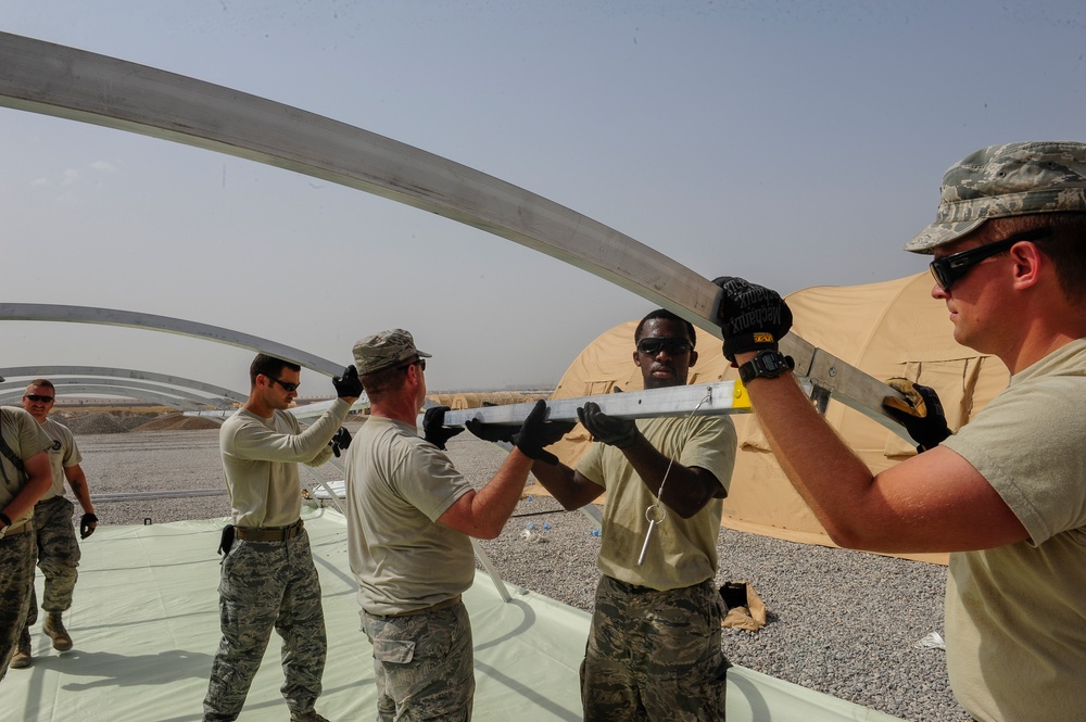 435th CTS bed-downs PR Airmen in support of OIR