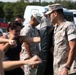 Families of MALS-14 Marines clock-in for fun