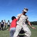 Families of MALS-14 Marines clock-in for fun