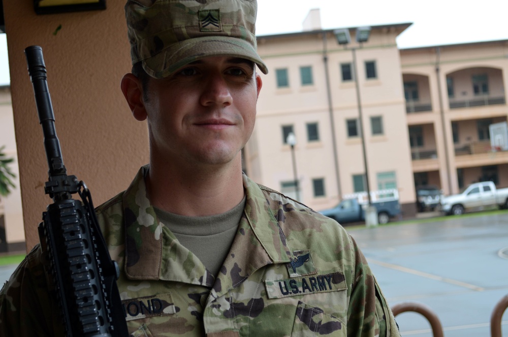 Soldiers perform time-honored tradition during color guard competition