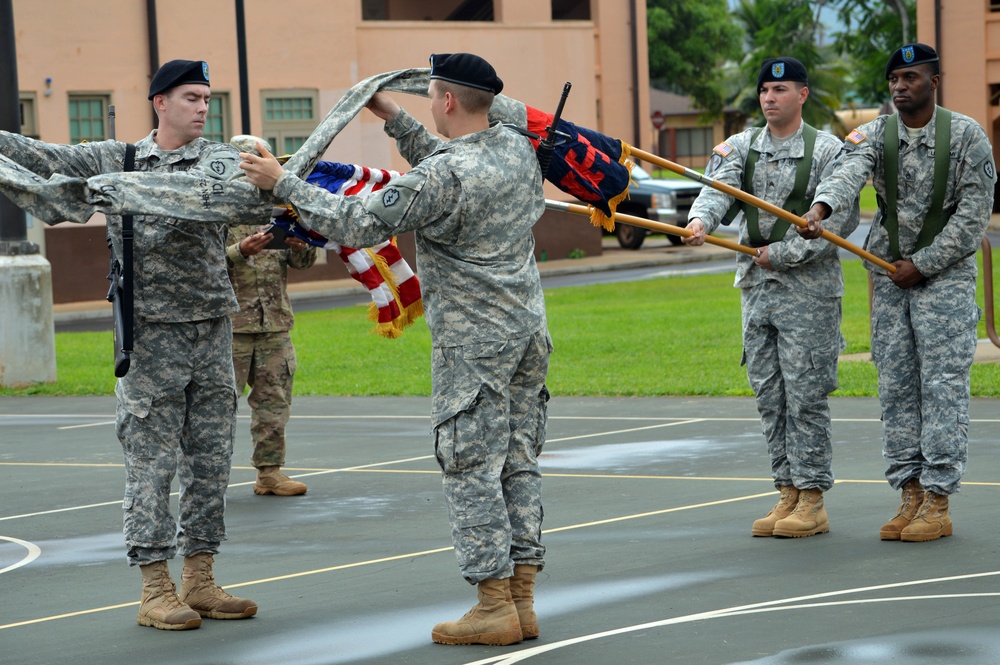 Soldiers perform time-honored tradition during color guard competition