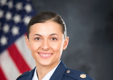 Official portrait, Maj. Angelina R. Stephens, US Air Force