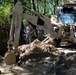 SCNG 124th Engineer Company performs hasty road and culvert repairs