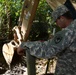 SCNG 124th Engineer Company performs hasty road and culvert repairs