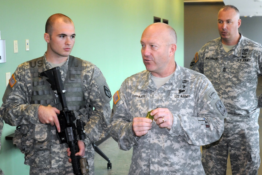 Conley coins Georgia Soldiers