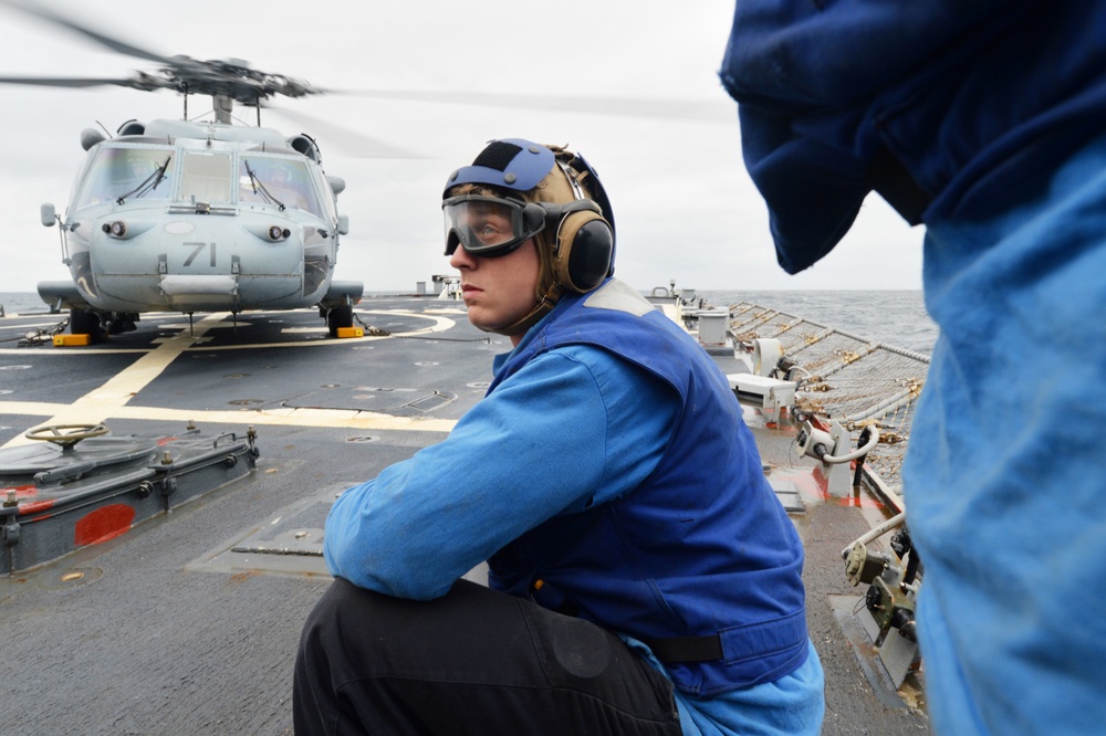 USS Ross (DDG 71) operations