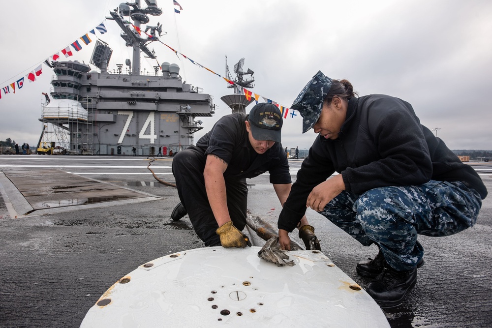 USS John C. Stennis operations