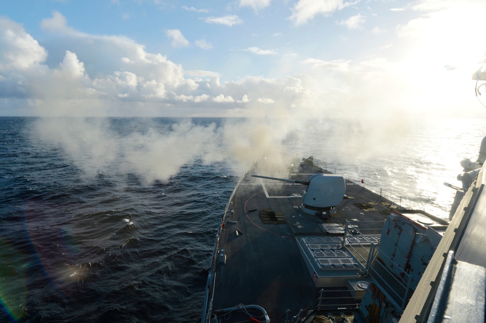 USS Ross participates in Joint Warrior 15-2