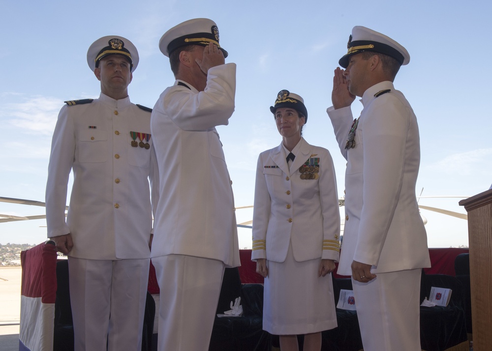 Helicopter Maritime Strike Squadron (HSM) 35 change of command