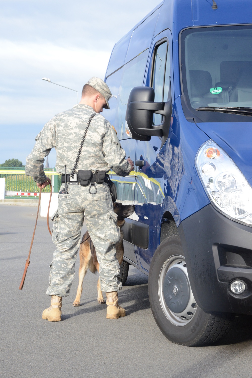 Active shooter exercise on gate 14, Chievres Air Base