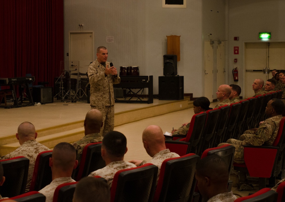 The SEAC advises service members about resilience and transition