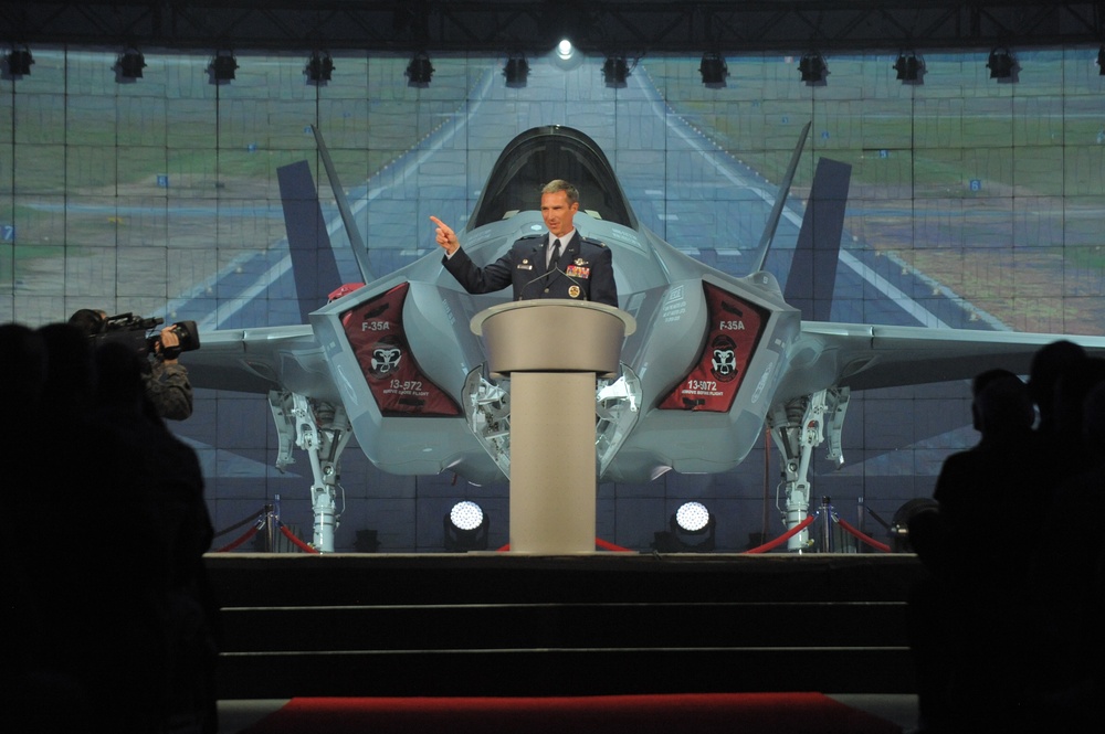 New era in combat air power begins with F-35A Lightning II