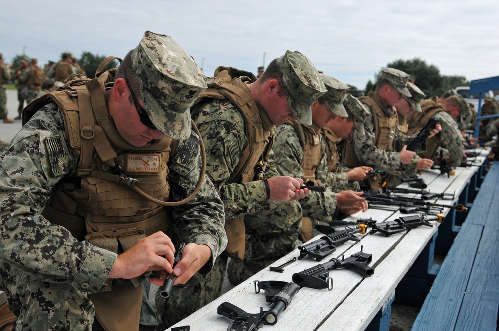 NMCB 133 honors Iwo Jima Seabees' memory with Black Hell Squad Competition