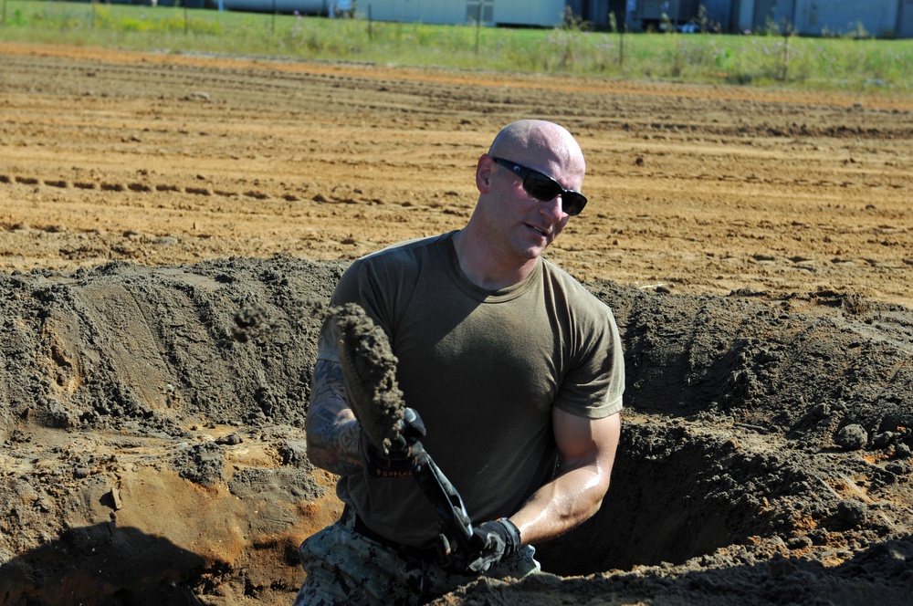 NMCB 133 honors Iwo Jima Seabees' memory with Black Hell Squad Competition