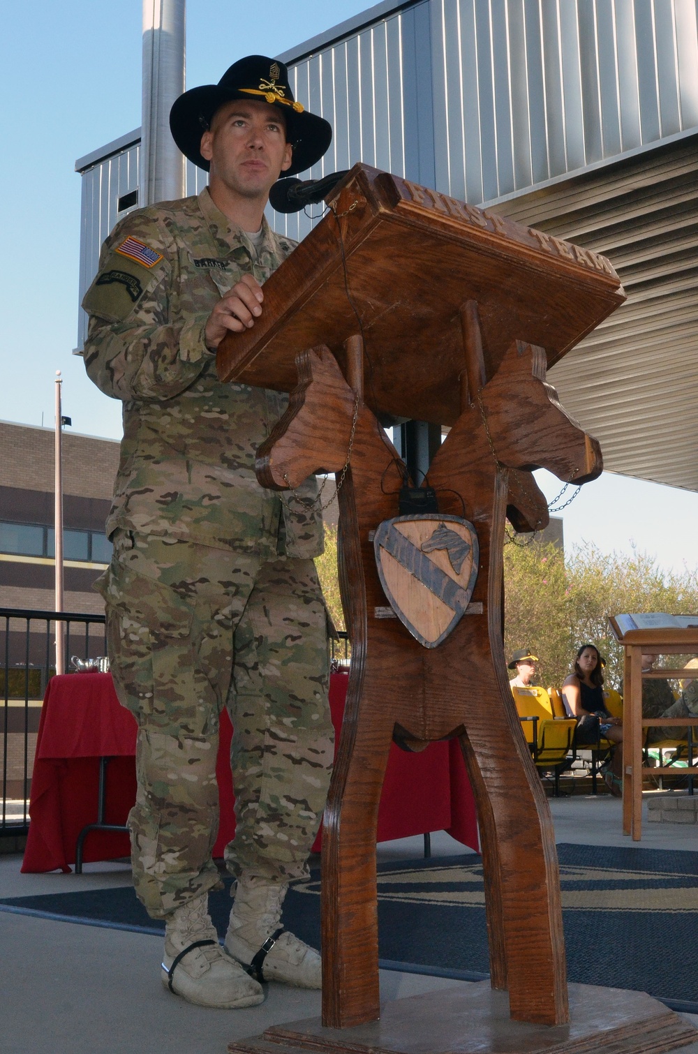 ‘Brave Rifles’ welcome new CSM