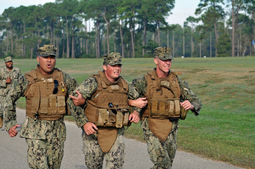 NMCB 133 honors Iwo Jima Seabees' memory with Black Hell Squad competition