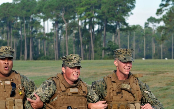 NMCB 133 honors Iwo Jima Seabees' memory with Black Hell Squad competition