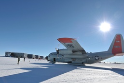 109th launches first aircraft of Antarctic support season Friday morning, Oct. 16