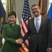 Secretary of defense welcomes Republic of Korea's president