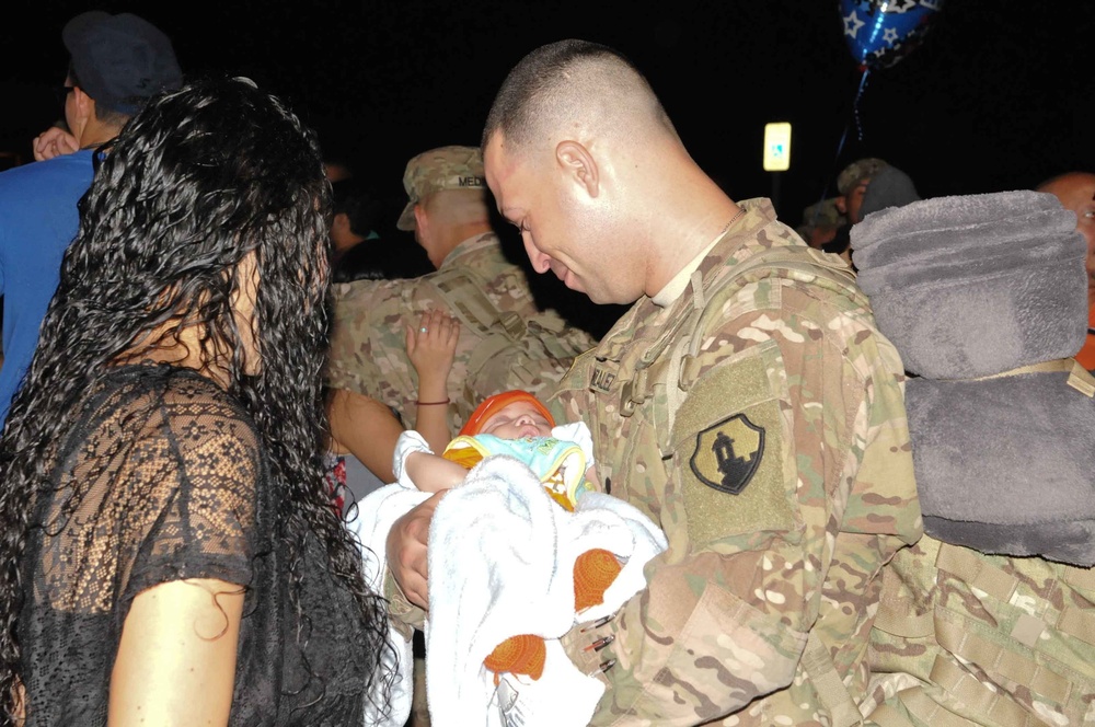 Soldiers return after yearlong deployment