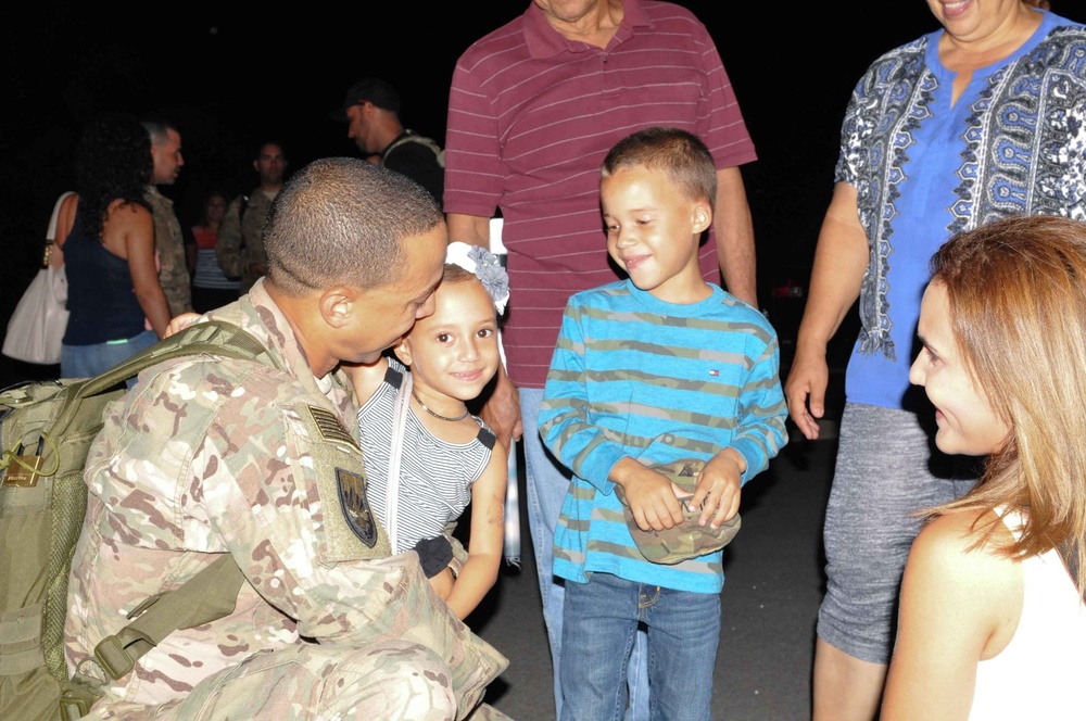 Soldiers return after yearlong deployment