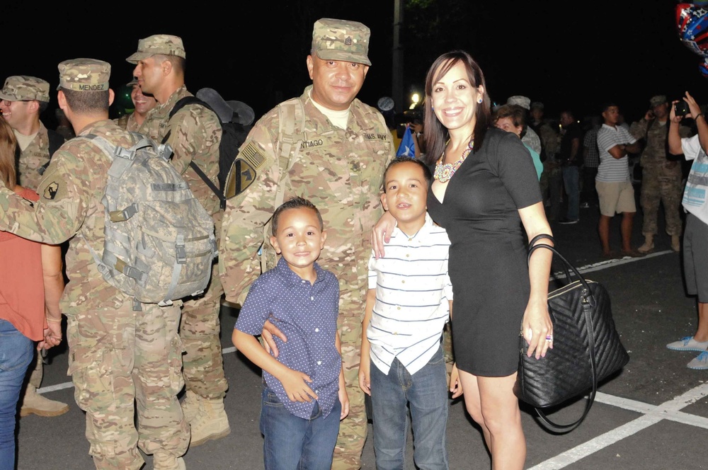 Soldiers return after yearlong deployment