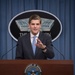 Secretary of defense press briefing