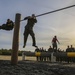 Recruits of Alpha Company are roped into Obstacle Course II