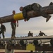 Recruits of Alpha Company are roped into Obstacle Course II