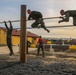 Recruits of Alpha Company are roped into Obstacle Course II