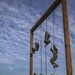 Recruits of Alpha Company are roped into Obstacle Course II