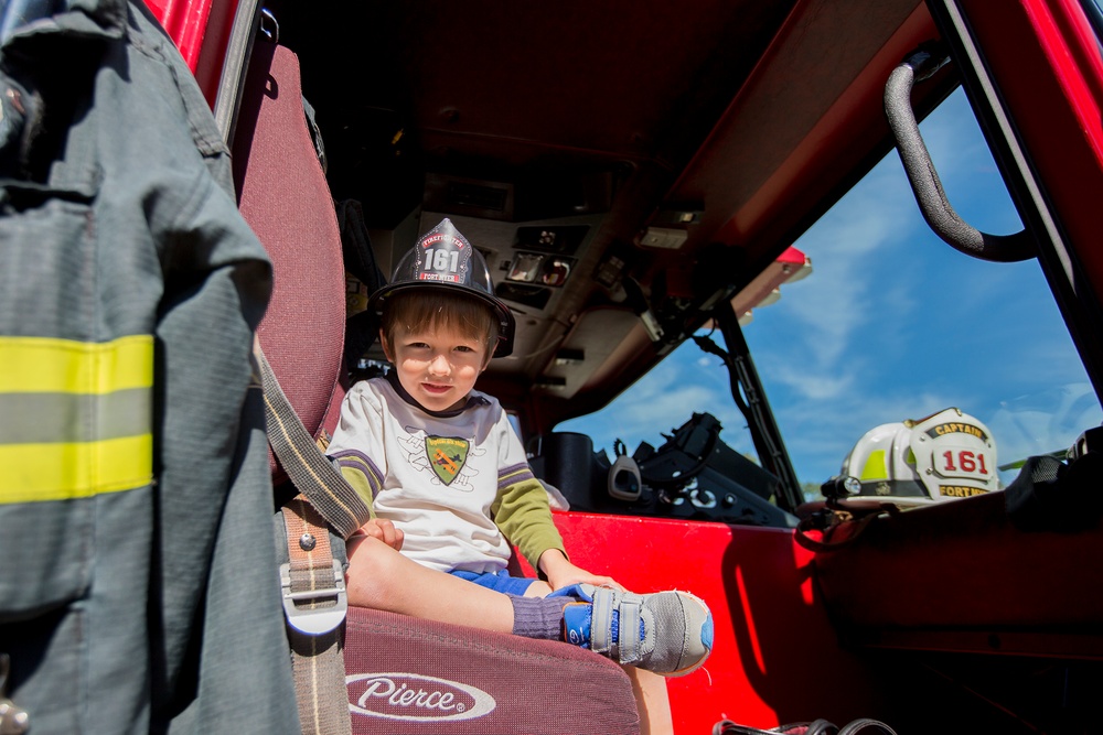 A day of fun with serious lessons about fire safety