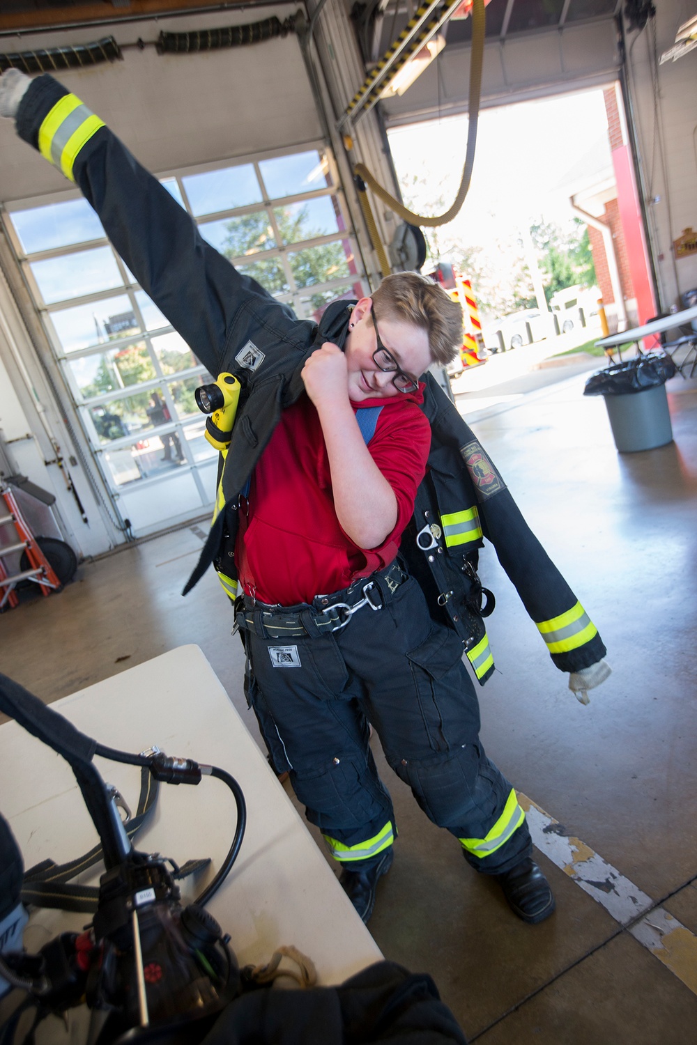 A day of fun with serious lessons about fire safety