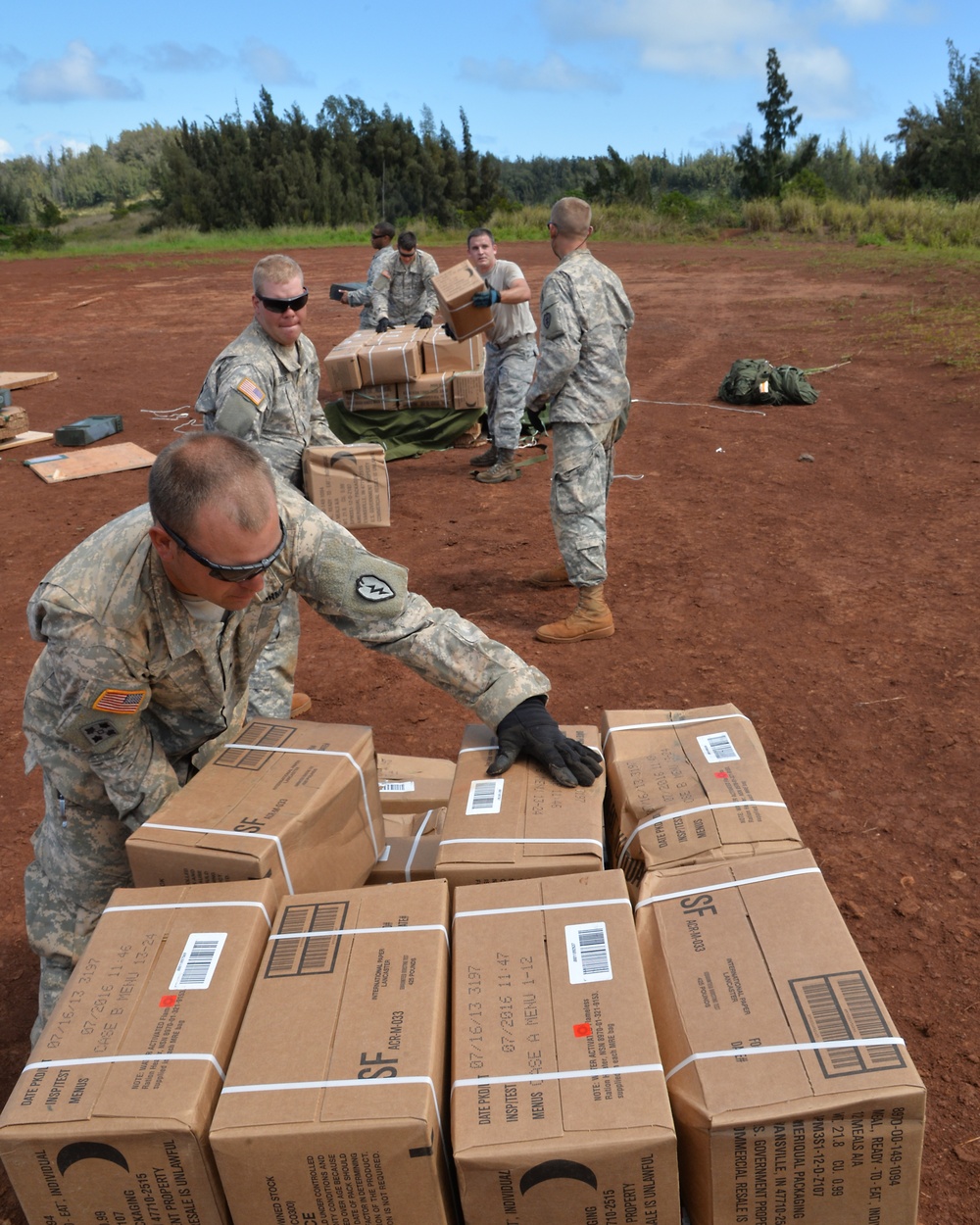 15th Wing airmen support Army's training exercise Lightning Forge