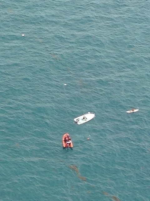 Coast Guard rescues 3 boaters west of Carlsbad