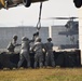 Air Defenders sling load training canister in Korea