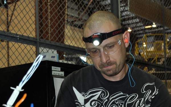 B-1 Integrated Battle Station installation