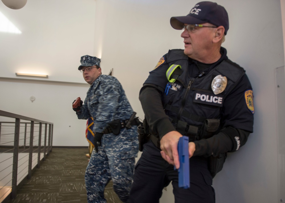 Active shooter drill/Reliant Defense