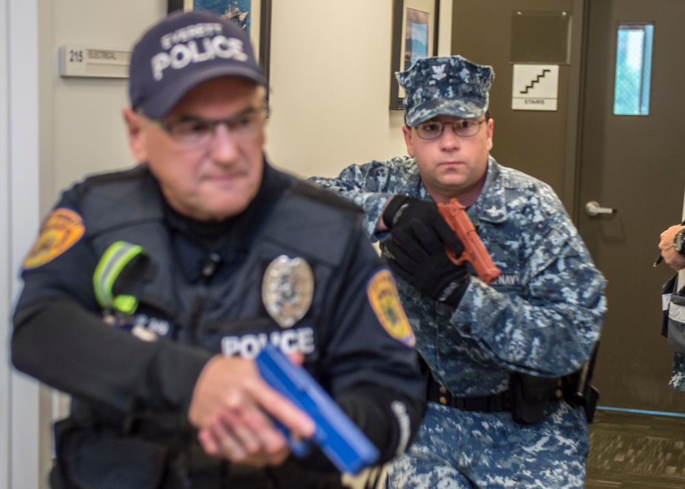 Active shooter drill/Reliant Defense