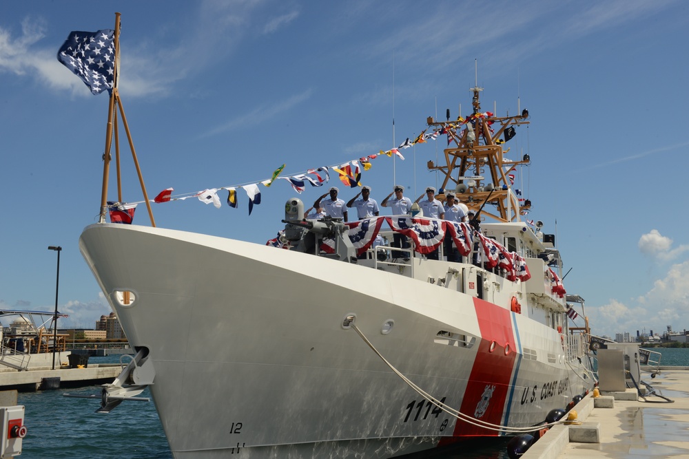 USCGC Heriberto Hernandez commissioning